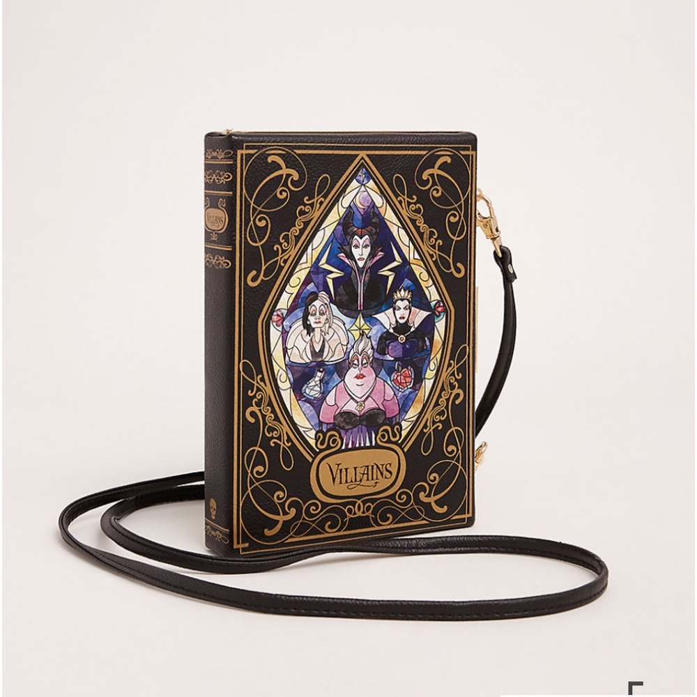 Disney Villains Stained Glass Book Clutch